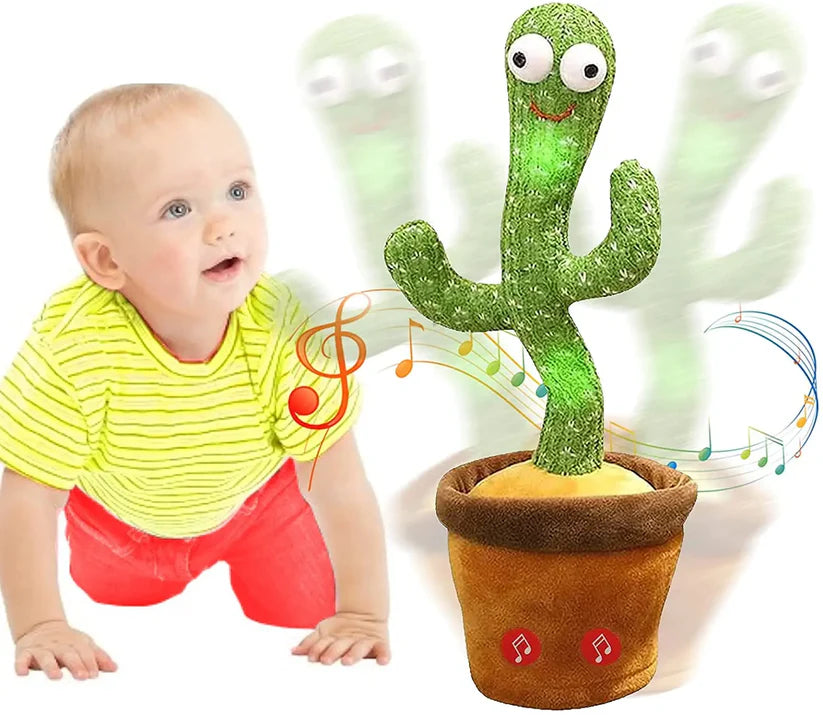 Dancing Talking Cactus Toy (Rechargeable)